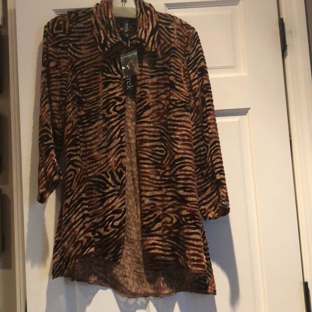 Berek Zebra Jacket NWTS - Picture 2 of 8